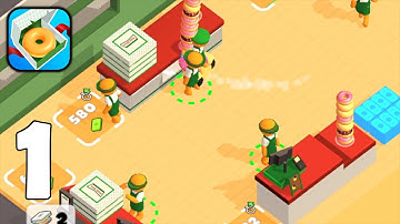 Donut Inc. - Stickman Donut - Part 2 - Gameplay Walkthrough(iOS, Android)