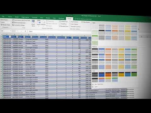 Practice Video Spreadsheet Design Principles - YouTube