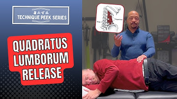 How to do a QL (Quadratus Lumborum) Trigger Point Release | Technique Peek Series