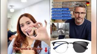 Get 3-in-1 Glasses: Readers, Sunglasses, and Blue-Light Blockers. 50% Off