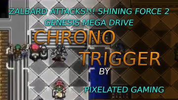 Zalbard attacks! Shining Force 2 Genesis Mega Drive