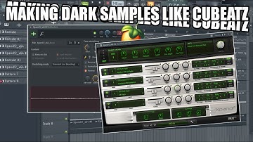 How To Make Dark Samples Like Cubeatz , Southside | FL Studio 20 Tutorial
