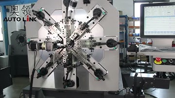 🚀 Revolutionize Your Production with the Camless Spring Forming Machine!