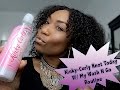 Kinky Curly Knot Today With My Wash N Go Routine | Product Review