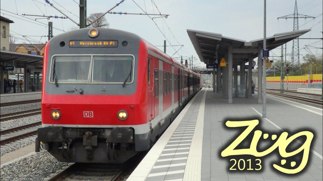 züge streiken x-Wagen Ersatzzug auf der Nürnberger S1 (Forchheim - Nbg. - Lauf - Hersbruck) | Zug2013