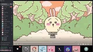 Chiikawa discord reaction