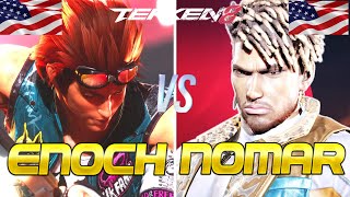 Tekken 8 🔥 NOMAR (Rank #1 Eddy) Vs ENOCH (Rank #17 Hwoarang) 🔥 Ranked Matches
