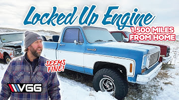 FORGOTTEN Truck In Cow Pasture With SEIZED Motor - Will It RUN AND DRIVE 1,500 Miles Home?