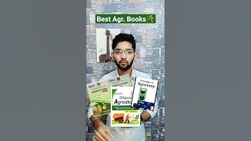 Imp. Agriculture Books for Competitive exams, Ug courses..