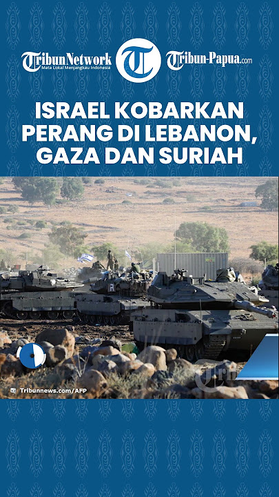 AS Kirim Tambahan Rudal, Israel Kobarkan Perang di Gaza, Lebanon, dan Suriah
