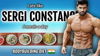 I Tried  SERGI CONSTANCE  Diet plan for a day  ??
