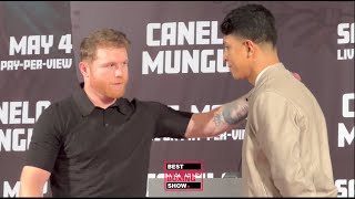 CANELO ALVAREZ & JAMIE MUNGUIA - FACE-OFF Champ and Challenger answer questions in Los Angeles