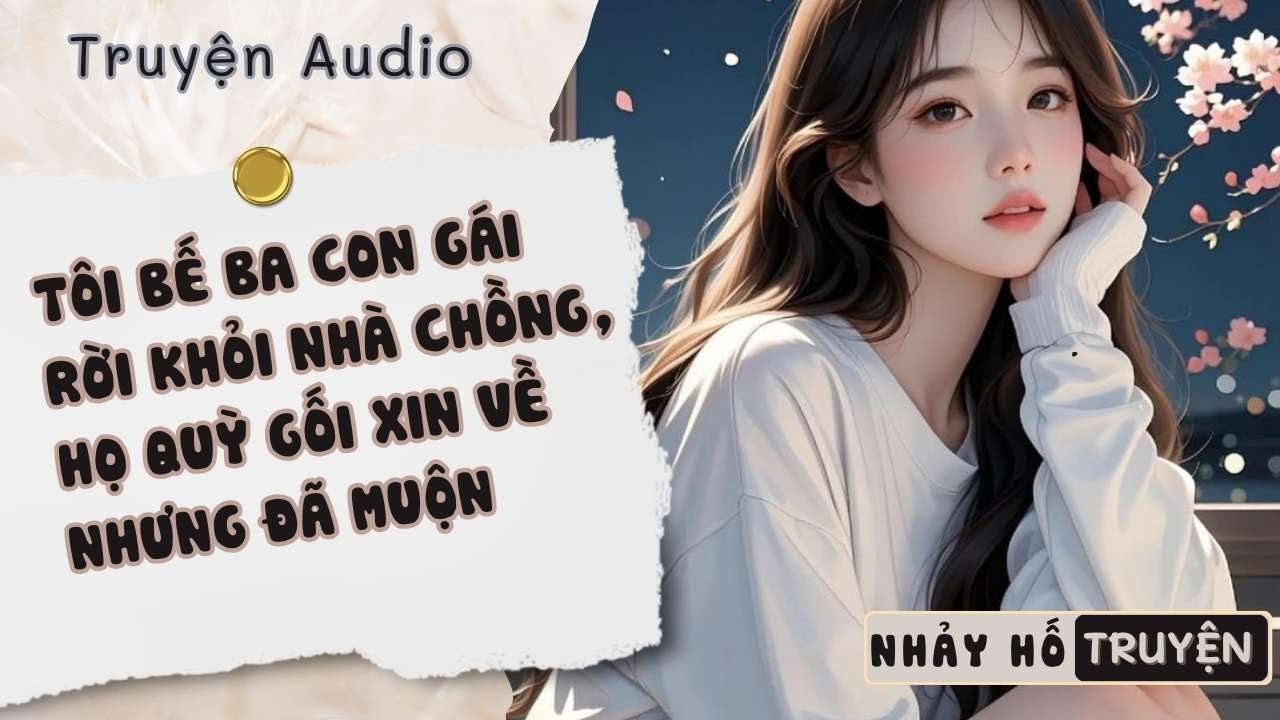 TÔI BẾ BA CON GÁI RỜI KHỎI NHÀ CHỒNG, HỌ QUỲ GỐI XIN VỀ NHƯNG ĐÃ MUỘN#nhayhotruyen