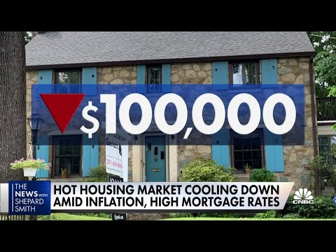 Read more about the article Housing market cools due to inflation and higher mortgage rates – CNBC Television