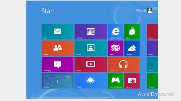 Change Background Color in Windows 8