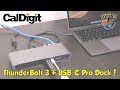 CalDigit ThunderBolt 3 USB-C Pro Dock - Never Worry About Ports Again! : REVIEW