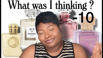 Another Perfume Declutter🤷‍♀️#fragrances #perfumecollection #curation #decluttering