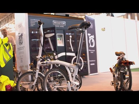 Brompton Bike Hire Dock - Traffex 2015