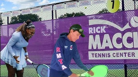 Understanding the tossing arm! It’s a game changer!  - Rick Macci