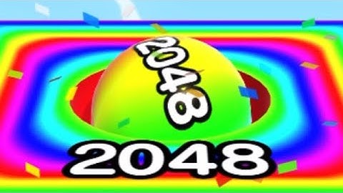 Ball Run 2048  - All  Levels Gameplay IOS  (Part 25).
