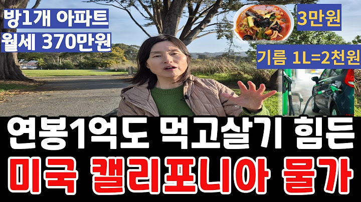 충격적인 미국 캘리포니아 물가, 원룸 아파트 렌트비 370만원, 월 천만원 벌어도 살기 힘들다, 미친 미국물가, 비싼 생활비, 미국이민, 미국생활, 미국영주권, 미국생활단점