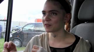 Grimes - Reading Festival 2012 - Roland