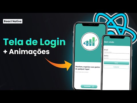 Criando tela de login + Animações com React Native