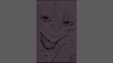 Was too lazy to do a proper animation so I just used liquify lol #art #originalcharacter #animation