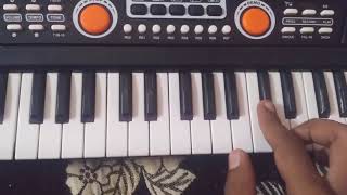 Aise na mujhe tum dekho piano tutorial