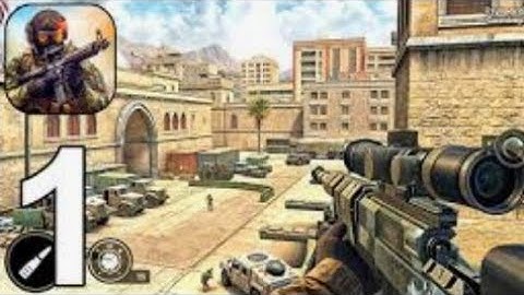 War Sniper: FPS Shooting Game - Gameplay Walkthrough Part 1 Zone 1 (iOS, Android)