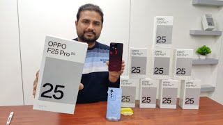 Oppo F25 Pro 5G Unboxing | IP 65 Full Water Resistant | Under 25 Thousand | MTK Dimensity 7050