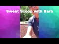 Sweet scoop with barb