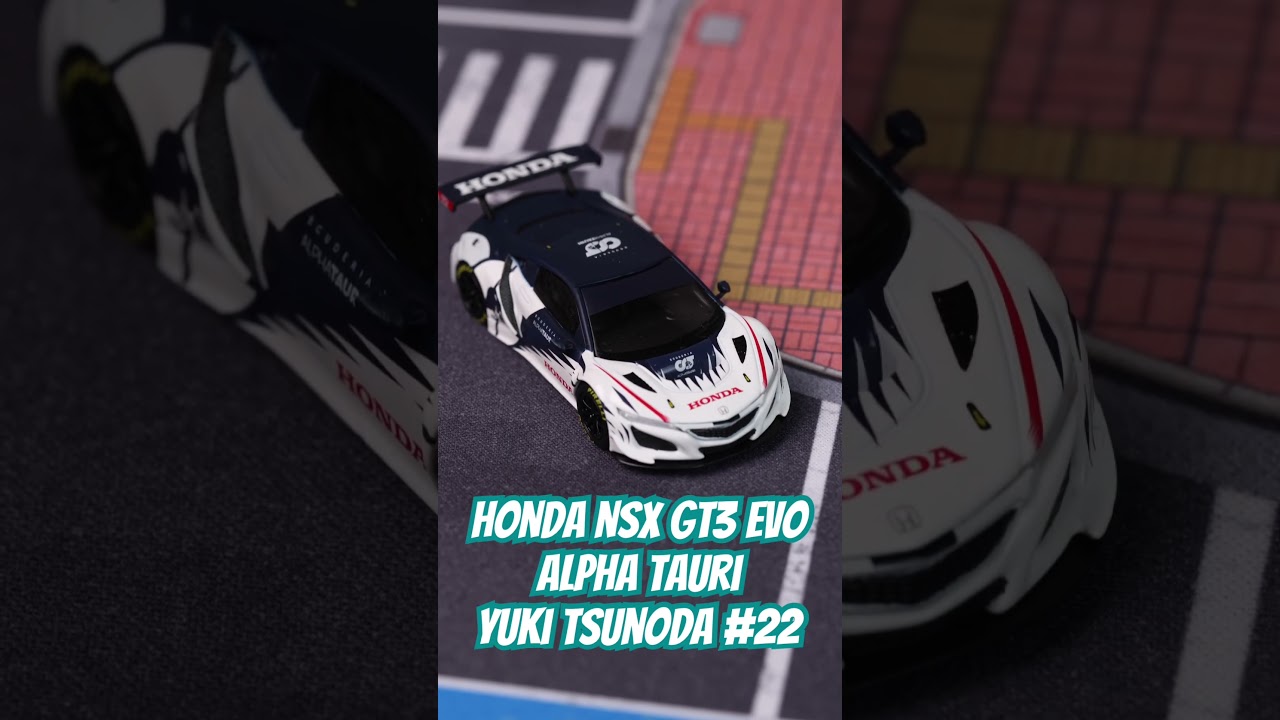 mini GT ホンダ NSX GT3 EVO アルファタウリ角田裕毅 チェイス Amazon | MINI GT 1/64 ホンダ NSX GT3 EVO レッドブル