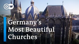 Beautiful Churches in German | A Bird's-Eye View of German Churches | Germany by Drone