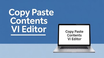How to Copy Paste Contents in the VI Editor [Linux/Ubuntu GUIDE]