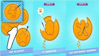 Dalgona Squid Candy Game Gameplay Walkthrough #1 - Level 1 ~ 19 (Android, IOS) screenshot 4