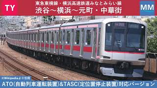 【Bve Trainism】東急東横線・みなとみらい線　特急(東京メトロ10000系/ATO&TASC)