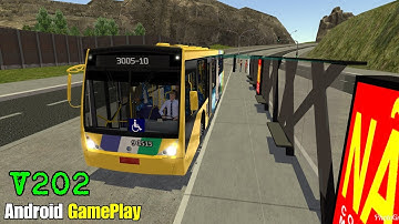 Proton Bus Simulator  Update!/Atualizaçáo! -V202 (New Route/Nova Rota) Android GamePlay
