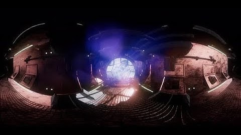 International Space Station Orbiting Earth in Virtual Reality | Motion Graphics - Videohive template