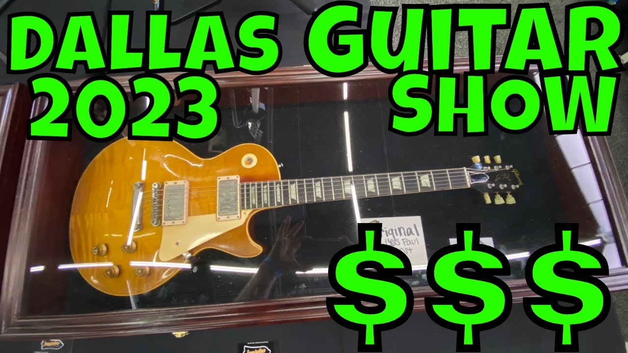 Dallas Guitar Show 2023 VLOG with RNA Music! YouTube