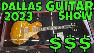 Dallas Guitar Show 2023 VLOG with RNA Music!