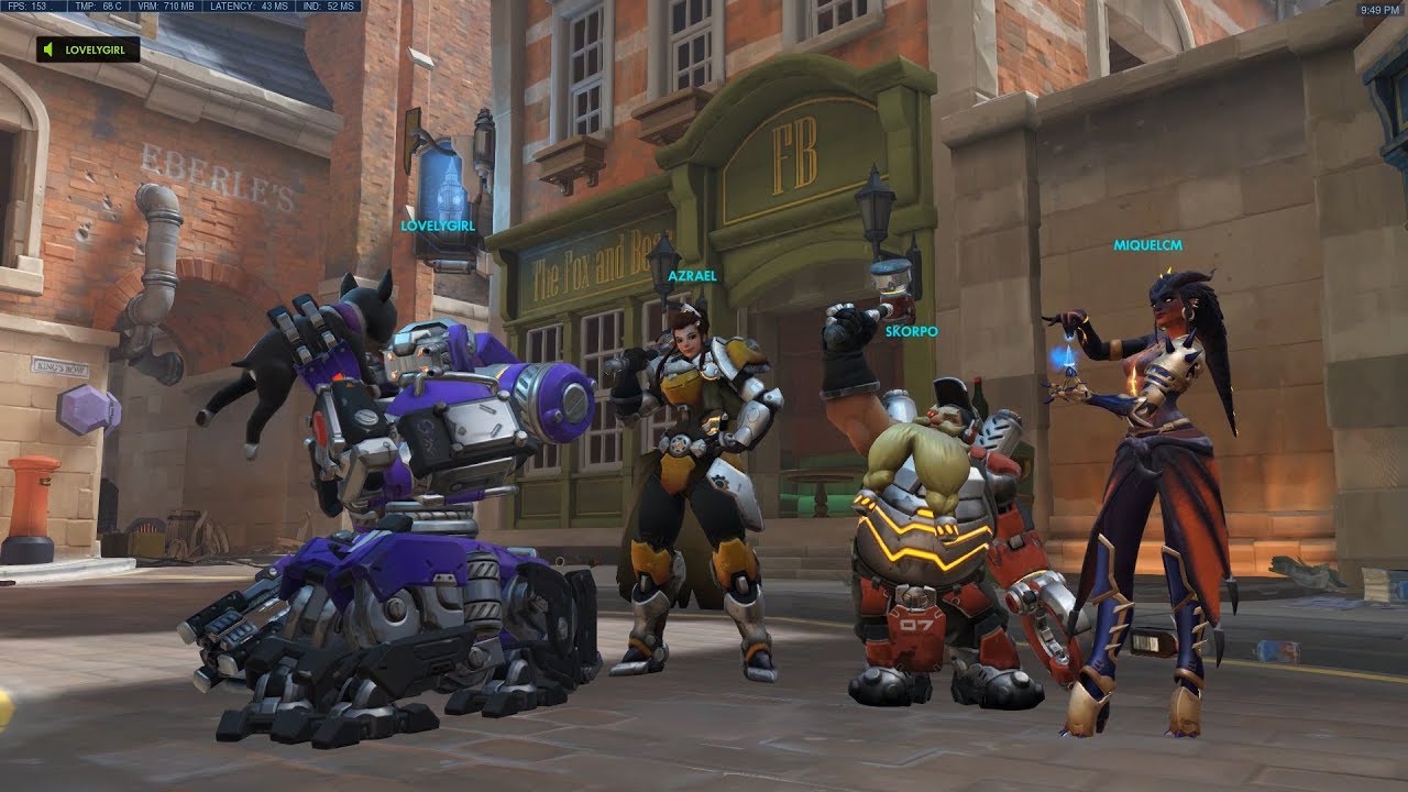 Uprising Legendary Difficulty Pantheon - Max Health with Brigitte, Torbjorn & Symettra