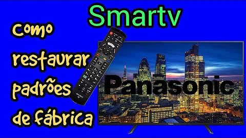 Como configurar o som da TV Panasonic Viera?