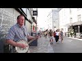 Robin Hey Busking in Galway Ireland - The Fields of Athenry