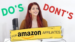 amazon affiliate marketing do's and dont's for beginner bloggers