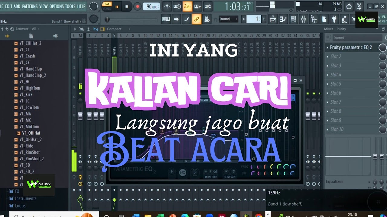 Tutorial/Cara Buat Beat Acara Papua 2024 di Fl Studio 20 - Om Ugix