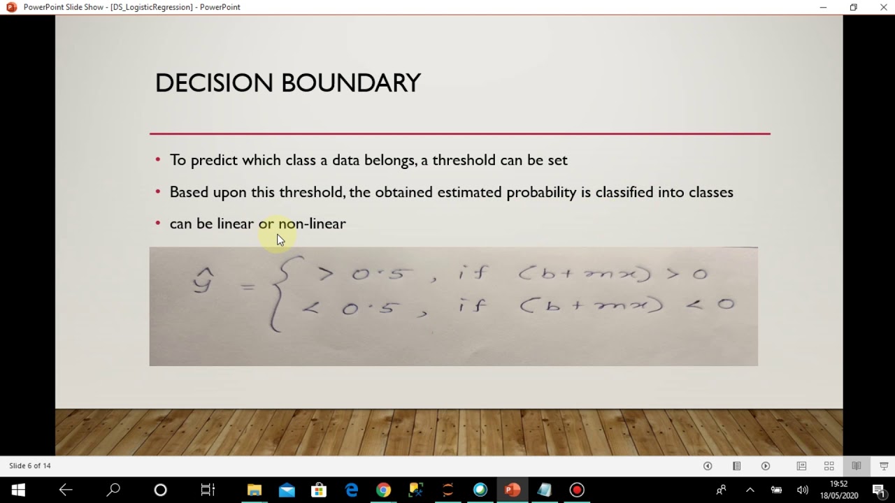 Data Science using Python -- Logistic Regression Theory - YouTube