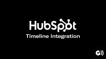 HubSpot Timeline Integration