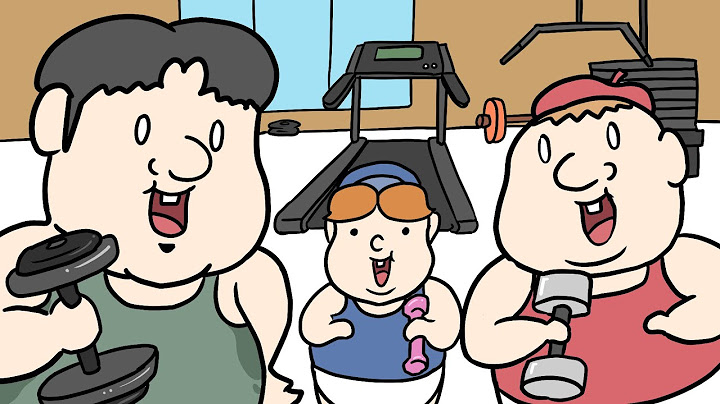 4차원 아기들 헬스편 - 병맛더빙