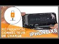 Connecteur de charge iPhone Xs Noir